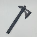 Casa si Gradina - Gradinarit si plante - Unelte gradinarit - Topoare - Topor autoaparare 33cm 2 taisuri maner cauciuc model cu lant negru - Infinity.ro