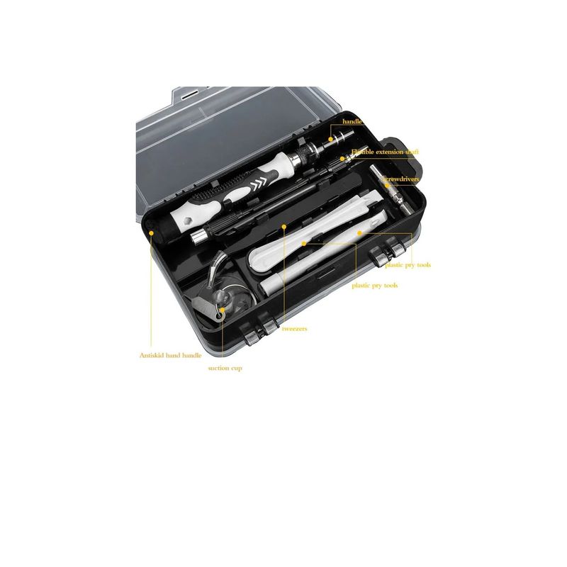 Casa si Gradina - Constructii - Scule de mana si unelte - Surubelnite - Trusa Surubelnite 115 in 1 pentru Electronice Precizie PC Telefon - Infinity.ro