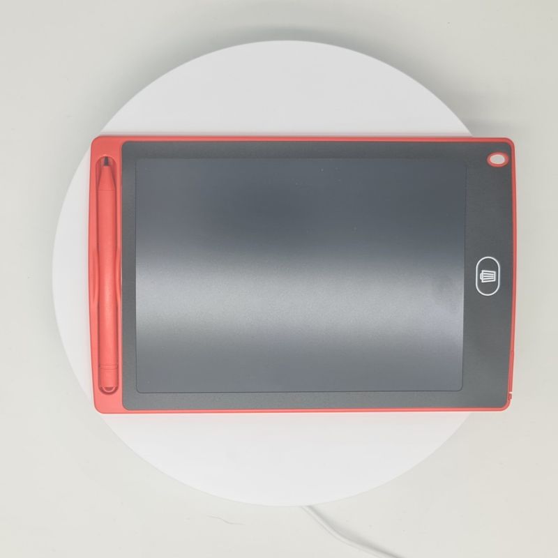 Jucarii, Copii si Bebe - Jucarii si jocuri - Jucarii & jocuri educative - Laptopuri, tablete si gadget-uri copii - Tableta desen, pix, LCD, 22 x 14 cm, rosu - Infinity.ro