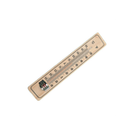 TV, Audio-Video si Foto - Optica, astronomie si metrologie - Meteorologie - Termometre Meteo - Termometru Meteo Confectionat din Lemn, Pentru Camera, Agatatoare, 22 cm - Infinity.ro