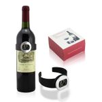 Casa si Gradina - Bucatarie si vesela - Ustensile bucatarie - Termometre bucatarie - Termometru Digital Pentru Vin, Curea Plastic, Negru - Infinity.ro
