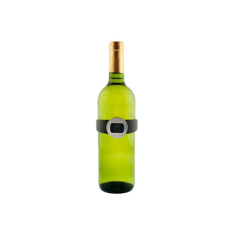 Casa si Gradina - Bucatarie si vesela - Ustensile bucatarie - Termometre bucatarie - Termometru Digital Pentru Vin, Curea Plastic, Negru - Infinity.ro