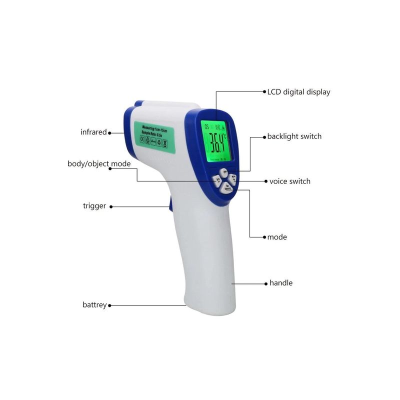 Ingrijire personala si Cosmetice - Sanatate si wellness - Aparate medicale - Termometre - Termometru pentru Copii cu Infrarosu, Fara Contact, 30 - 43° C - Infinity.ro