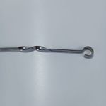 Casa si Gradina - Gradina si terasa - Gratare si accesorii - Accesorii gratare - Tepusa Pentru Frigarui cu Inel Din Otel Inoxidabil, 60 cm, Argintiu - Infinity.ro