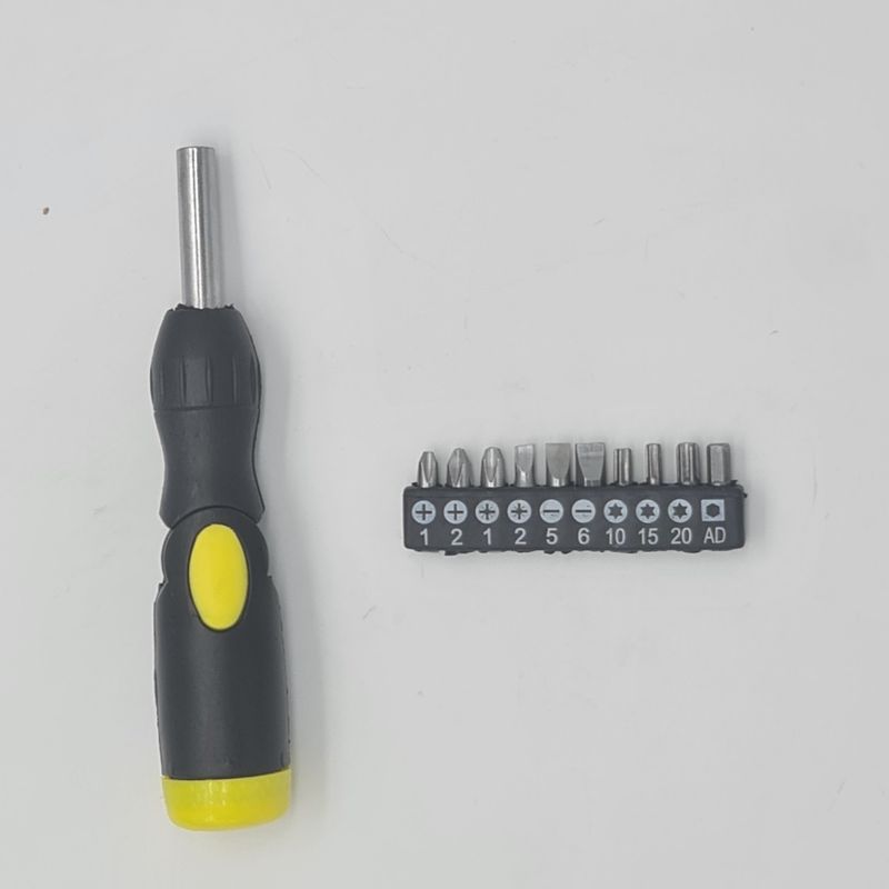 Casa si Gradina - Constructii - Scule de mana si unelte - Surubelnite - Surubelnita multifunctionala, cap ajustabil, 10 capete schimbabile - Infinity.ro