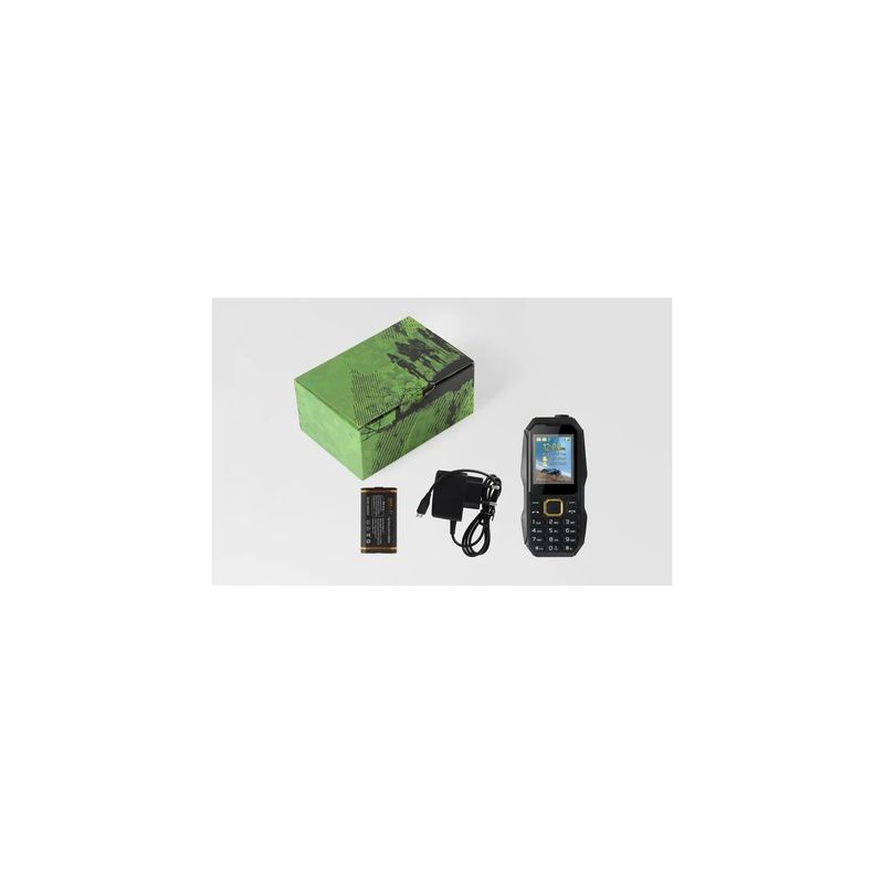 Laptop, Telefoane si Tablete - Telefoane mobile si accesorii - Telefoane Mobile - Telefon militar 2800 mAh, Dual SIM, FM radio, si Lanterna, 1.77Inch - Infinity.ro