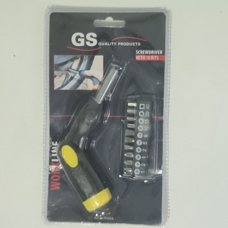 Casa si Gradina - Constructii - Scule de mana si unelte - Surubelnite - Surubelnita multifunctionala, cap ajustabil, 10 capete schimbabile - Infinity.ro