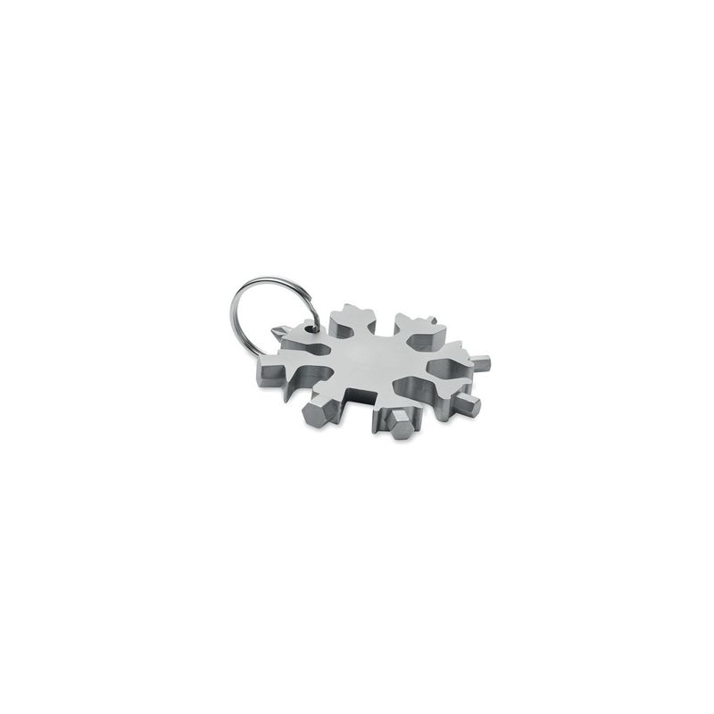 Casa si Gradina - Constructii - Scule de mana si unelte - Surubelnite - Surubelnita Multifunctionala cu Breloc, 17 functii, Gri, 6,3X6,3X0,7 cm - Infinity.ro