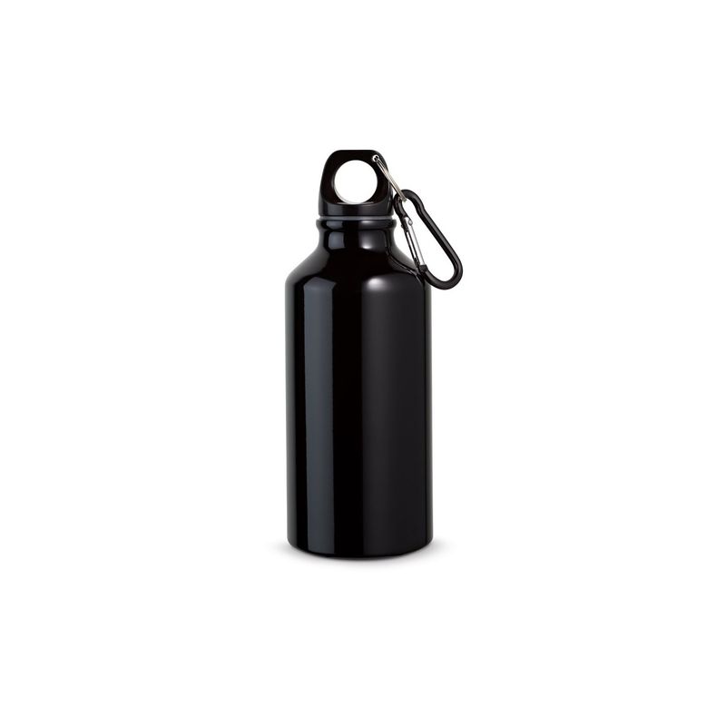 Casa si Gradina - Bucatarie si vesela - Cani si pahare - Sticle - Sticla sport din aluminiu capacitate 400 ml, breloc prindere, diverse culori - Infinity.ro