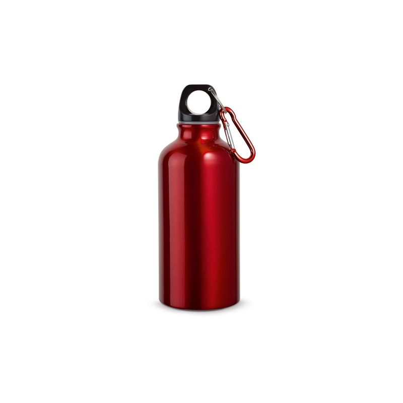 Casa si Gradina - Bucatarie si vesela - Cani si pahare - Sticle - Sticla sport din aluminiu capacitate 400 ml, breloc prindere, diverse culori - Infinity.ro