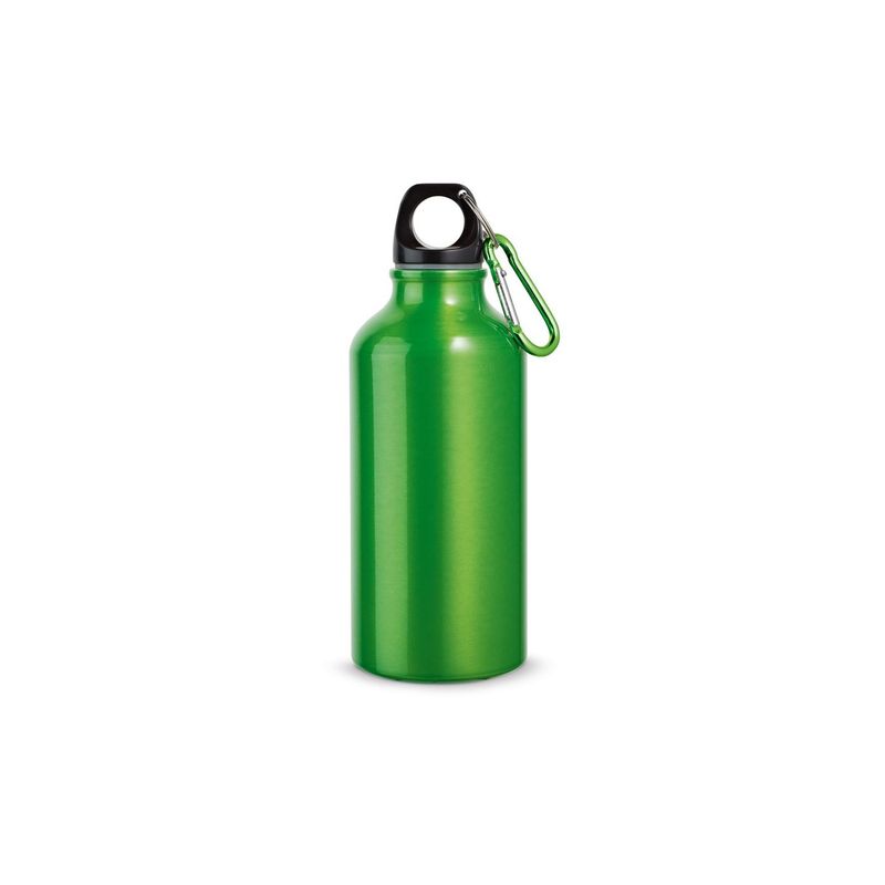 Casa si Gradina - Bucatarie si vesela - Cani si pahare - Sticle - Sticla sport din aluminiu capacitate 400 ml, breloc prindere, diverse culori - Infinity.ro