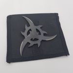 Sport si Outdoor - Camping - Cutite, bricege si accesorii - Cutite si bricege - Steluta ninja pentru aruncat la tinta 3 colturi in husa, negre - Infinity.ro