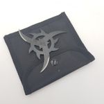 Sport si Outdoor - Camping - Cutite, bricege si accesorii - Cutite si bricege - Steluta ninja pentru aruncat la tinta 3 colturi in husa, negre - Infinity.ro