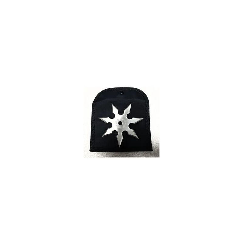 Sport si Outdoor - Camping - Cutite, bricege si accesorii - Cutite si bricege - Steluta ninja 7 colturi pentru aruncat la tinta in husa - Infinity.ro