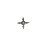 Sport si Outdoor - Camping - Cutite, bricege si accesorii - Cutite si bricege - Steluta ninja, stea ninja samurai pentru aruncat la tinta 4 colturi in husa - Infinity.ro