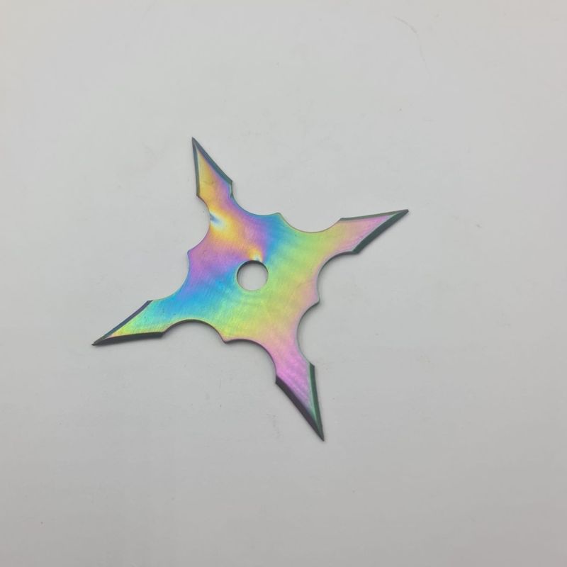 Sport si Outdoor - Camping - Cutite, bricege si accesorii - Cutite si bricege - Stea Ninja Pentru Aruncat la Tinta, Husa, 4 Colturi, 9 cm, Fade - Infinity.ro