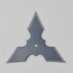 Sport si Outdoor - Camping - Cutite, bricege si accesorii - Cutite si bricege - Steluta ninja pentru aruncat la tinta, neagra, 3 colturi, 6 cm - Infinity.ro