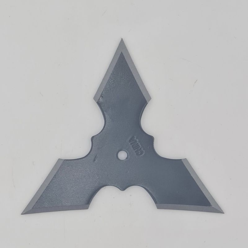 Sport si Outdoor - Camping - Cutite, bricege si accesorii - Cutite si bricege - Steluta ninja pentru aruncat la tinta, neagra, 3 colturi, 6 cm - Infinity.ro