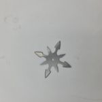 Sport si Outdoor - Camping - Cutite, bricege si accesorii - Cutite si bricege - Steluta ninja pentru aruncat la tinta, gri, 8 colturi, 6 cm - Infinity.ro