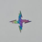 Sport si Outdoor - Camping - Cutite, bricege si accesorii - Cutite si bricege - Steluta ninja pentru aruncat la tinta, fade, 4 colturi, 6 cm - Infinity.ro