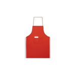 Casa si Gradina - Textile si covoare - Textile bucatarie - Sorturi bucatarie si gratar - Sort din bumbac si poliester cu cordon si 2 buzunare frontale, rosu - Infinity.ro