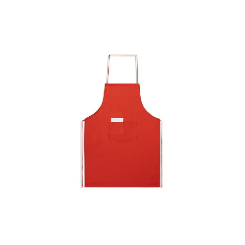 Casa si Gradina - Textile si covoare - Textile bucatarie - Sorturi bucatarie si gratar - Sort din bumbac si poliester cu cordon si 2 buzunare frontale, rosu - Infinity.ro