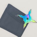 Sport si Outdoor - Camping - Cutite, bricege si accesorii - Cutite si bricege - Steluta ninja pentru aruncat la tinta, fade, 4 colturi, 10 cm - Infinity.ro