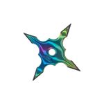Sport si Outdoor - Camping - Cutite, bricege si accesorii - Cutite si bricege - Steluta ninja pentru aruncat la tinta, fade, 4 colturi, 10 cm - Infinity.ro