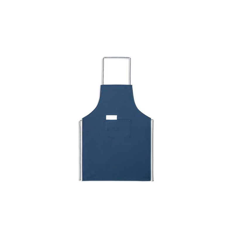 Casa si Gradina - Textile si covoare - Textile bucatarie - Sorturi bucatarie si gratar - Sort din bumbac si poliester cu cordon si 2 buzunare frontale, albastru - Infinity.ro