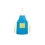Casa si Gradina - Textile si covoare - Textile bucatarie - Sorturi bucatarie si gratar - Sort pentru copii cu buzunar si curele reglabile, albastru - Infinity.ro