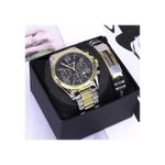 Fashion, accesorii si bijuterii - Femei - Bijuterii femei - Ceasuri femei - Set de Ceas si bratara, Pentru Femei si Barbati, Argintiu, Auriu - Infinity.ro