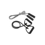 Sport si Outdoor - Fitness - Accesorii fitness - Benzi elastice fitness - Set de fitness ,coarda elastica, coarda de sarit, husa - Infinity.ro