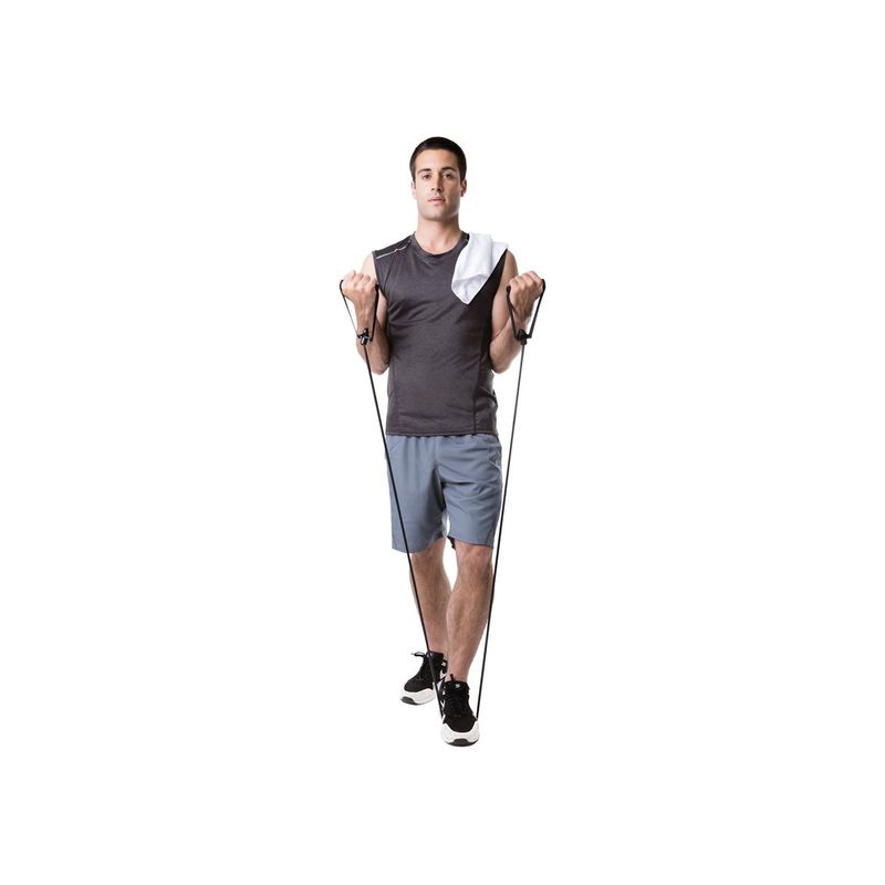 Sport si Outdoor - Fitness - Accesorii fitness - Benzi elastice fitness - Set de fitness ,coarda elastica, coarda de sarit, husa - Infinity.ro
