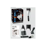 Ingrijire personala si Cosmetice - Aparate & accesorii ingrijire personala - Aparate de ras si tuns - Aparate de tuns - Set Aparat de Tuns Facial 3 in 1, Model DL-9049 cu 3 capete detasabile, 17 cm - Infinity.ro