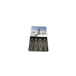 Sport si Outdoor - Camping - Cutite, bricege si accesorii - Cutite si bricege - Set 4 Cutite De Buzunar, Sistem Prindere Curea, 16 cm - Infinity.ro