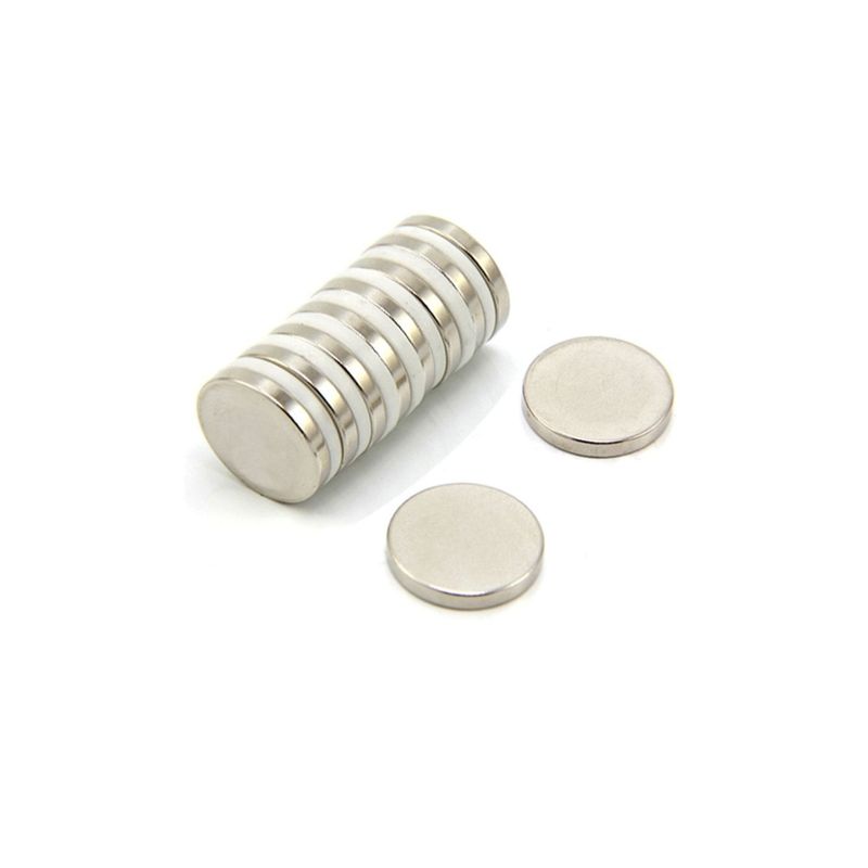 Casa si Gradina - Constructii - Feronerie si accesorii - Suruburi, dibluri si accesorii uz general - Set 5 magneti foarte puternici, gri, disc, simplu, 25 mm X 4 mm - Infinity.ro