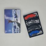 Sport si Outdoor - Camping - Cutite, bricege si accesorii - Cutite si bricege - Set 4 Cutite talon, model craniu, 13 cm - Infinity.ro