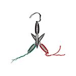 Sport si Outdoor - Camping - Cutite, bricege si accesorii - Cutite si bricege - Set 3 cutite ninja de aruncat in copaci, 18 cm negru, husa, - Infinity.ro