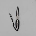 Sport si Outdoor - Camping - Cutite, bricege si accesorii - Cutite si bricege - Set 3 cutite ninja de aruncat in copaci, 18 cm negru, husa, - Infinity.ro