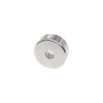 Casa si Gradina - Constructii - Feronerie si accesorii - Suruburi, dibluri si accesorii uz general - Set 10 magneti foarte puternic pentru surub, gri, disc, simplu, 15 mm X 4 mm - Infinity.ro