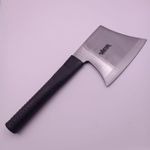 Casa si Gradina - Bucatarie si vesela - Vesela si tacamuri - Cutite si seturi de cutite - Satar de Bucatarie din Otel Carbon, Maner Cauciucat, 37 cm - Infinity.ro