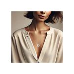 Fashion, accesorii si bijuterii - Femei - Bijuterii femei - Coliere femei - Lantisor model charm banut fetita  - argint 925 - Infinity.ro
