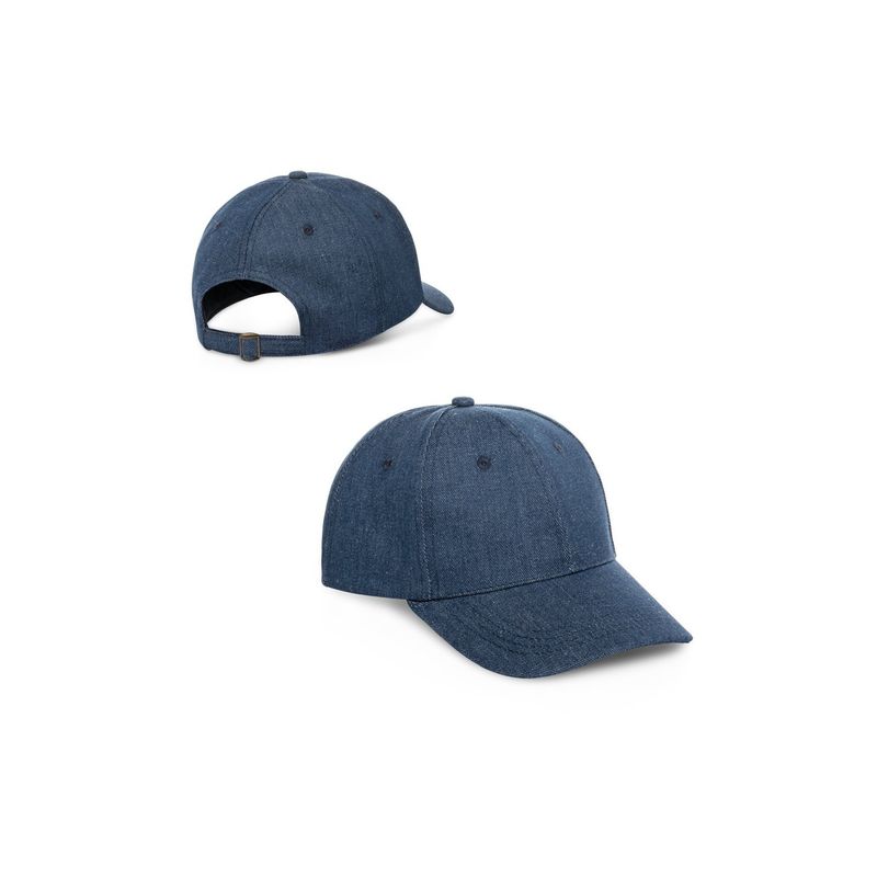 Fashion, accesorii si bijuterii - Barbati - Accesorii barbati - Caciuli si sepci barbati - Sapca din bumbac si poliester cu 6 panouri si gauri brodate de ventilatie - Infinity.ro