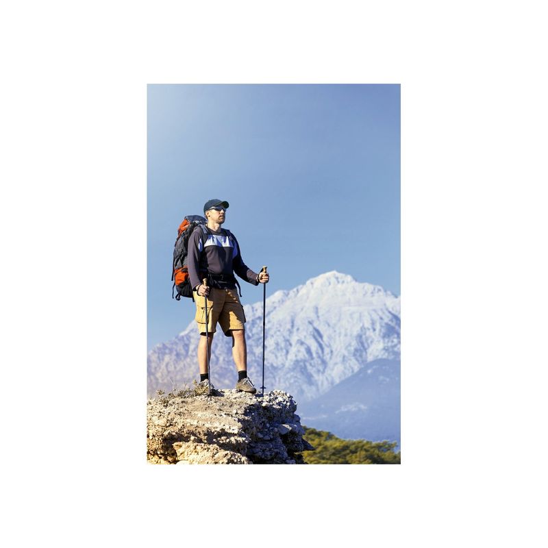 Fashion, accesorii si bijuterii - Barbati - Accesorii barbati - Caciuli si sepci barbati - Sapca din bumbac si poliester cu 6 panouri si gauri brodate de ventilatie - Infinity.ro