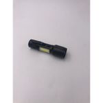 Sport si Outdoor - Camping - Articole solare camping - Lampi si lanterne camping - Lanterna cu incarcare USB, doua LEDuri, negru, reglabila, aluminiu, 13x2.5x3.5 cm - Infinity.ro