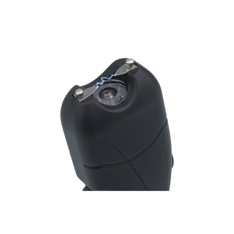 Sport si Outdoor - Camping - Articole solare camping - Lampi si lanterne camping - Lanterna cu Electrosoc, Acumulator, Tip TW 309, Negru, Husa, 13 cm - Infinity.ro
