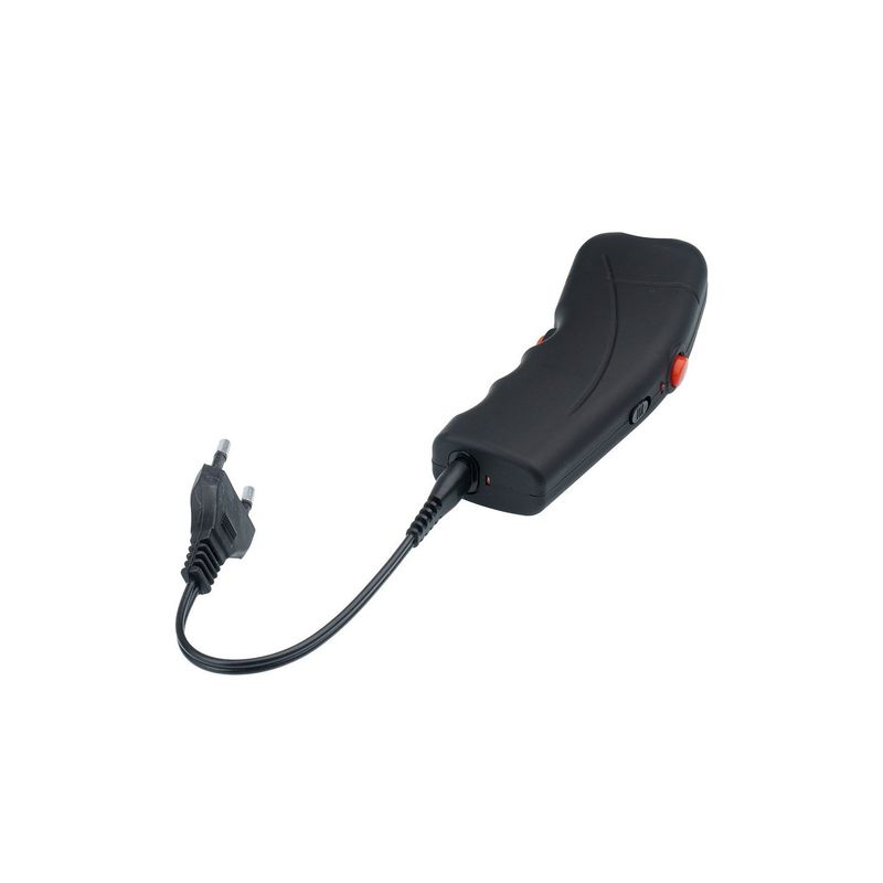 Sport si Outdoor - Camping - Articole solare camping - Lampi si lanterne camping - Lanterna cu Electrosoc, Acumulator, Tip TW 309, Negru, Husa, 13 cm - Infinity.ro