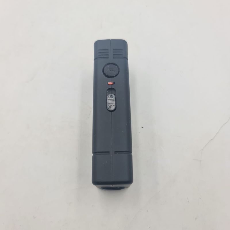Sport si Outdoor - Camping - Articole solare camping - Lampi si lanterne camping - Lanterna Mini cu Electrosoc, Plastic, Acumulator, Husa Material Textil, Negru, 9 cm - Infinity.ro