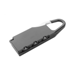 Casa si Gradina - Constructii - Feronerie si accesorii - Lacate - Lacat Metalic de Bagaj, cu Cifru Reglabil, 3 Coduri, Din Aliaj Rezistent, Negru - Infinity.ro