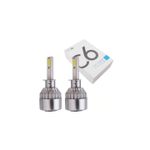 Auto si Moto - Electrice auto - Iluminare si semnalizare - Becuri auto - Kit 2 becuri halogen  LED auto H7 36w 3800 lumeni 6000k C6 12-24v - Infinity.ro
